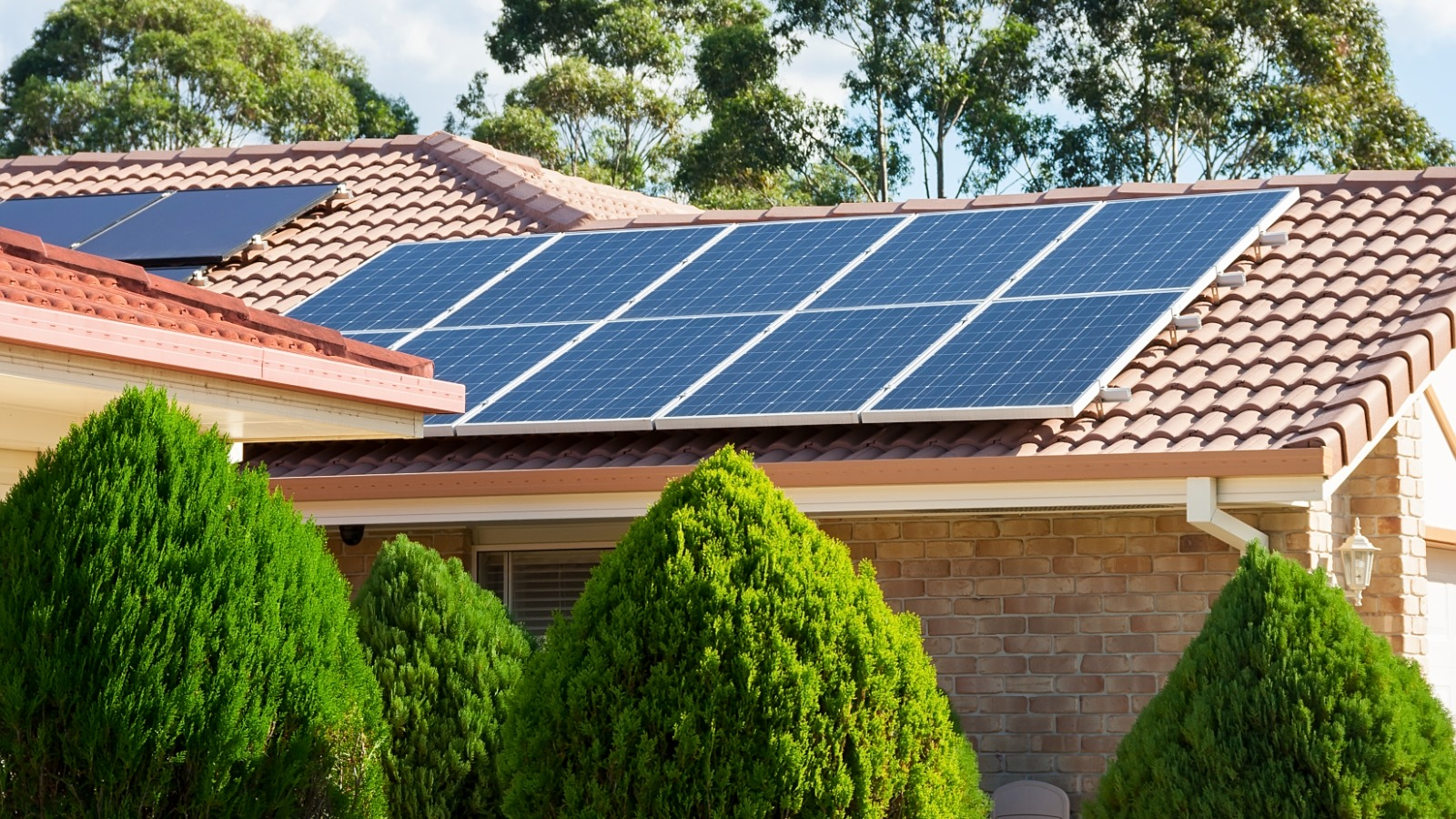 Solar panels Eco Friendly Home